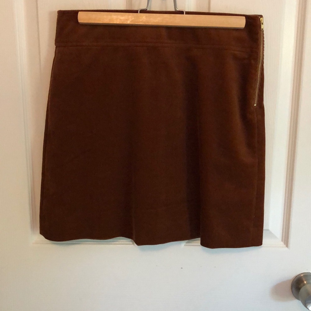 J. Crew Corduroy mini skirt